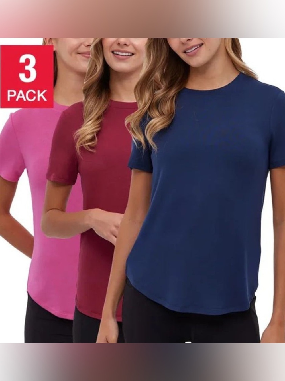 BENCH - 3-Pack Women's T-Shirt